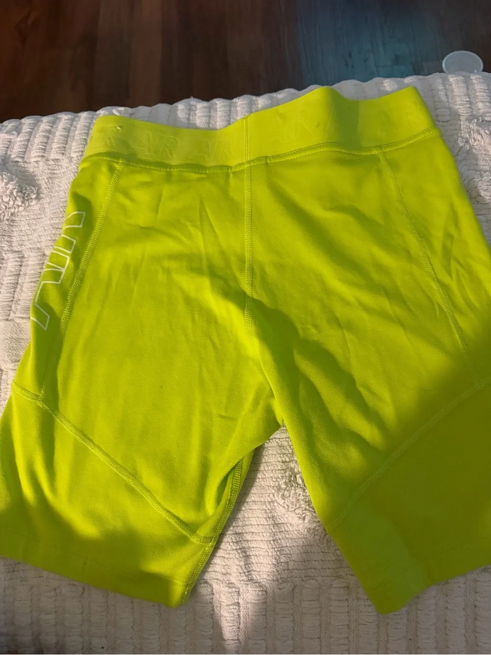 Nike Women's Bright Lime Performance Bike Shorts
